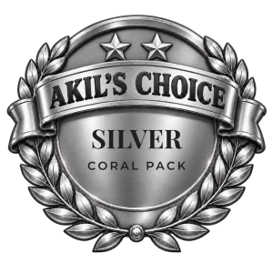 Akil’s Choice SILVER SPS Coral Pack